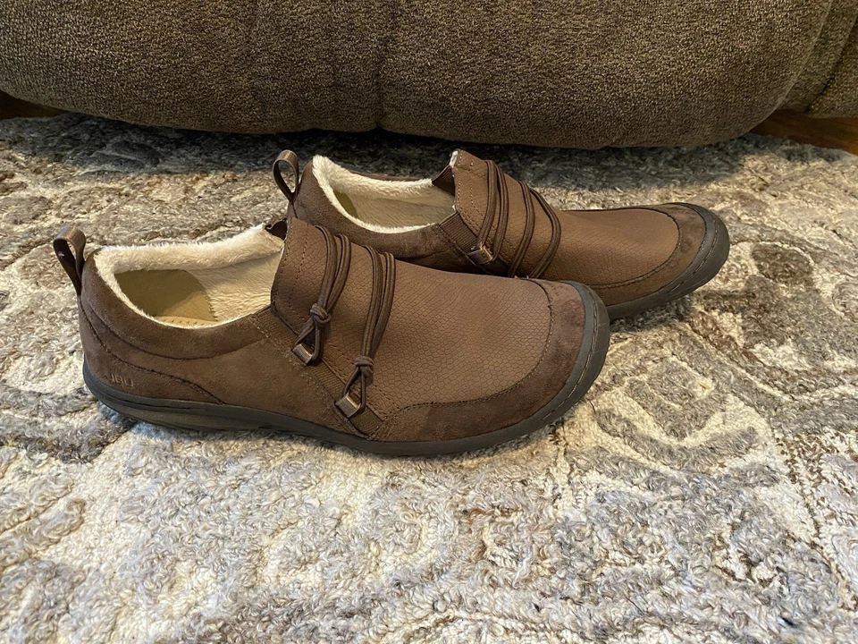 Zapatillas informales cómodas para mujer JBU by Jambu Ashton talla 11 marrón Foto 3 de 4