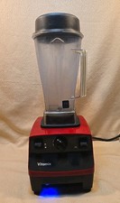 Vitamix VM0100A Commercial Blender Red 2018 64 oz Pitcher TESTED - CAP MISSING 