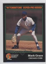 1994 Score Tombstone Pizza Food Issue Mark Grace #6 0a1