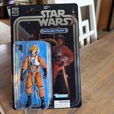 STAR WARS BLACK SERIES 40th ANNIVERSARY LUKE X-WING PILOT - 2017 CELEBRATION