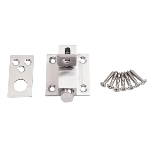 Spring Latch Door Installation Latchbolt Lightweight Portable Security - Picture 6 of 72