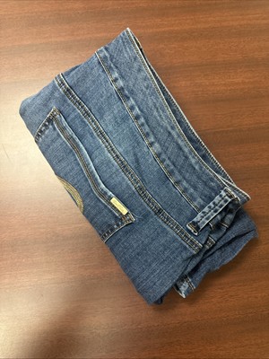 Melissa McCarthy Seven7 Denim Shorts Womens Sz 22W Medium Blue Cotton Blend