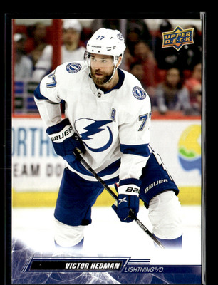 Victor Hedman 2022-23 Upper Deck Tampa Bay Lightning Team Pack 1 