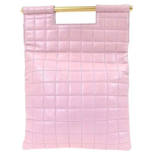 Chanel Coco Mark Leather Tote Leather Pink Handbag