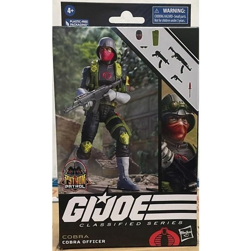 Hasbro G.I.Joe Classified Series #97 Python Patrol Cobra Officer Action Figure