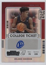 2022 Chronicles Draft Picks Contenders College Ticket Orlando Robinson Auto 19ek