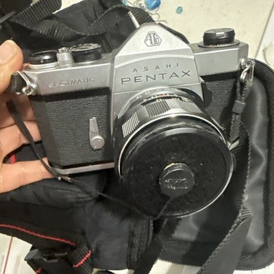 ASAHI Pentax Spotmatic SP 35mm Camera With Super-Takumar 1:1.8 55mm Lens