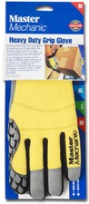 SIZE M MASTER MECHANIC HEAVY DUTY GRIP WORK GLOVES