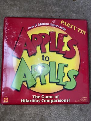 Mattel: Apples to Apples: Party Box - Deluxe Metal Case