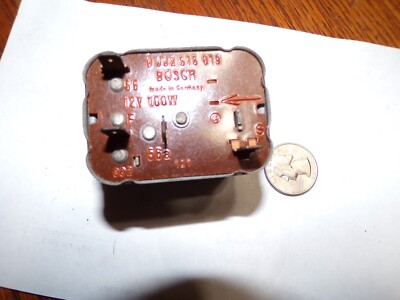 USED W.GERMAN GENUINE BOSCH#0332515019 DIMMER RELAY GHIA,BUG,BEETLE,BUS 100W 68-