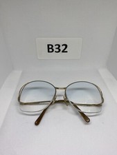 eyeglasses vintage half rim 140 55-16 uf cg12 gold
