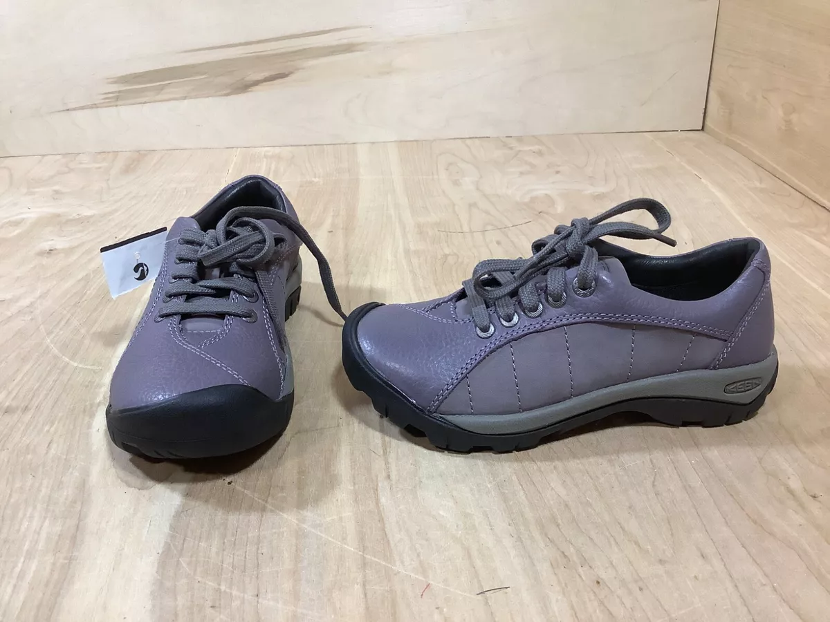 Keen Presidio Purple Leather Hiking Walking Sneakers Women s 5 US