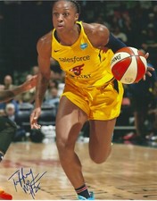 TIFFANY MITCHELL Signed 8x10 Photo WNBA Basketball INDIANA FEVER South Carolina