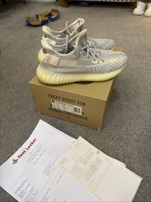 Size UK adidas Yeezy Boost 350 V2 Static Non-Reflective