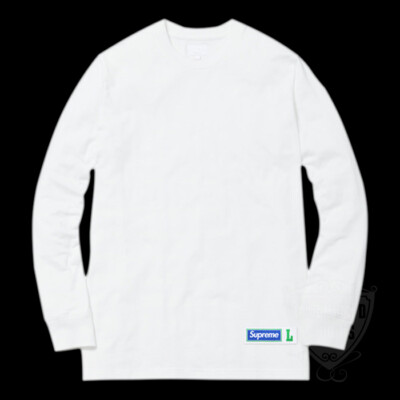 supreme athletic label tee