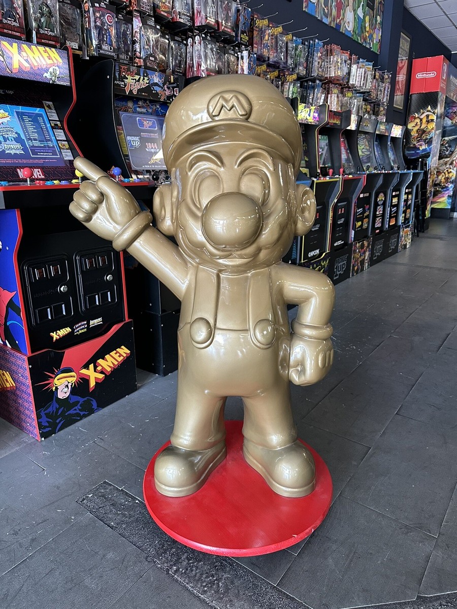 Mario Life Size Statue Store Display Authentic Nintendo Mario Life Size Statue Store Display Authentic Nintendo