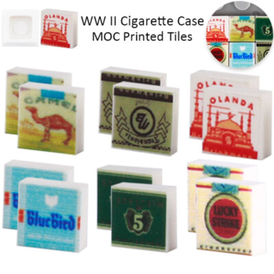MOC 3070 1x1 WW2 Military Cigarette Case Army For LEGO Building Blocks Set  | eBay