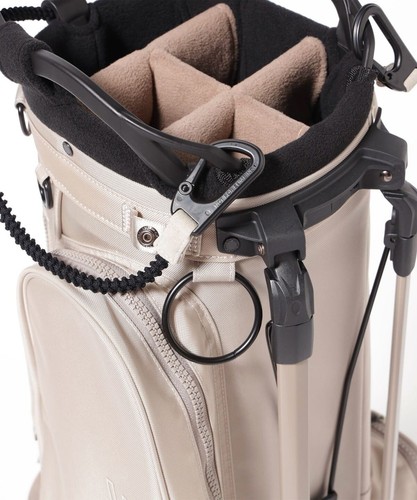 BEAMS GOLF NSG-NYLON OX Caddie Bag/Boston Bag/Cart Bag etc. Beige JAPAN NEW - Picture 32 of 84