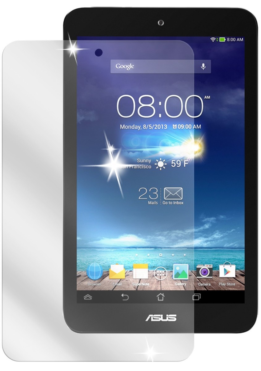 4 Pellicole Protettive Trasparenti Per ASUS MeMo Pad 8 – Proteggi Schermo Con Panno Pulizia Incluso