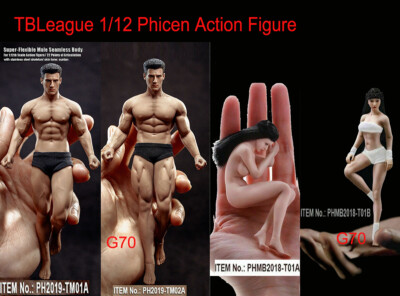 TBLeague 1/12 Action Figure Head Body Model 6