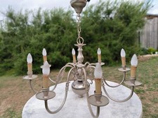 lustre a 8 branches en Étain 