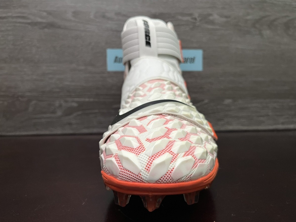 Size 16 Nike Force Savage Elite 2 Football Cleats White/Red BV3962-106 Nike Force Savage Elite 2 White Red Football Cleats BV3962  main image 3
