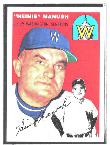 Heinie Manush Baseball Sports Trading Cards & Accessories Vintageless