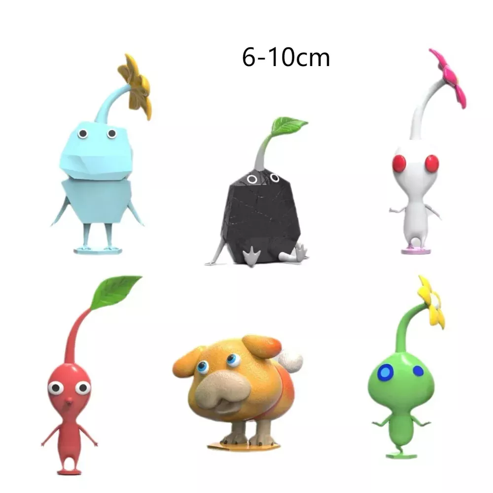 pikmin3 Pikmins Figurines Figure Set Toy Rock Pikmins Oatchi
