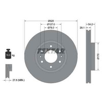Textar 2X Bremsscheibe 92226200