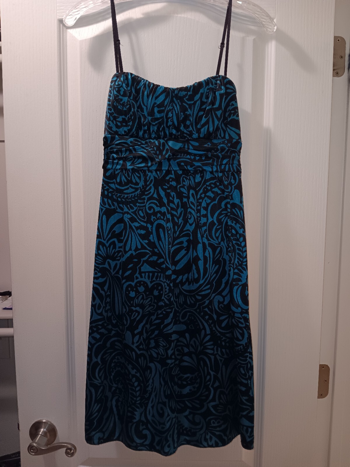 Ruby Rox Spaghetti Strap Satiny Tie Back Party Pr… - image 1