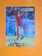 ROOKIE David Beckham  1996-97 Merlin Premier Gold VERY GOOD CONDITION 