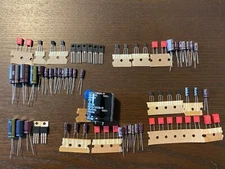 Sansui 350A Complete Rebuild Kit High-Quality Receiver Recap Caps Transistors