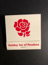 OLD Vintage "Holiday Inn. of PASADENA" California unused matchbook MADE IN USA