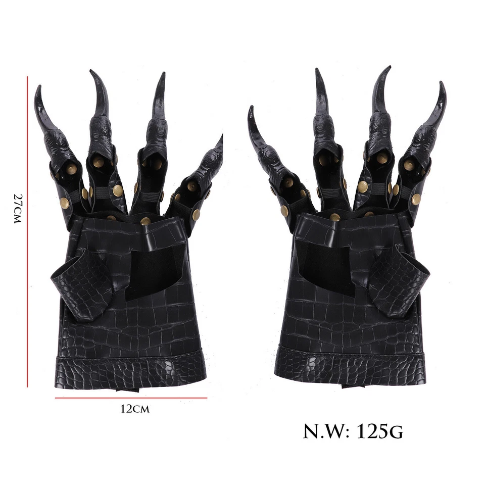 Cosplay Halloween Carnival Ball Props Glove Ornament Hand Claw Costume Accessory - Image 3 of 4
