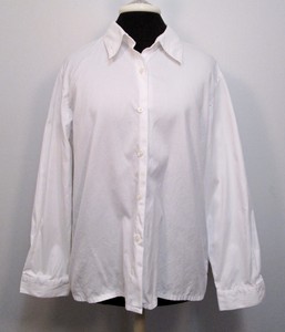 Travelsmith Camisa Blusa Talla 14 Blanco 100% algodón | eBay