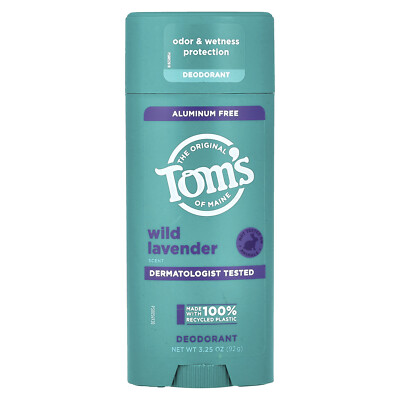 Aluminum Free Deodorant, Wild Lavender, 3.25 oz  (92 g)