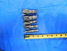 5PCS ECLIPSE QUICK CHANGE HSS COUNTERBORES SIZES FROM 1/2 - 1 1/4 PIN DRIVE