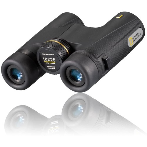 National Geographic Compact Waterproof Pocket Binoculars 10x25 9076550 - Picture 2 of 6