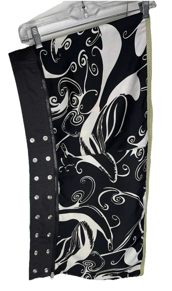 Minifalda reversible multicolor remaches Zand Amsterdam Foto 2 de 4