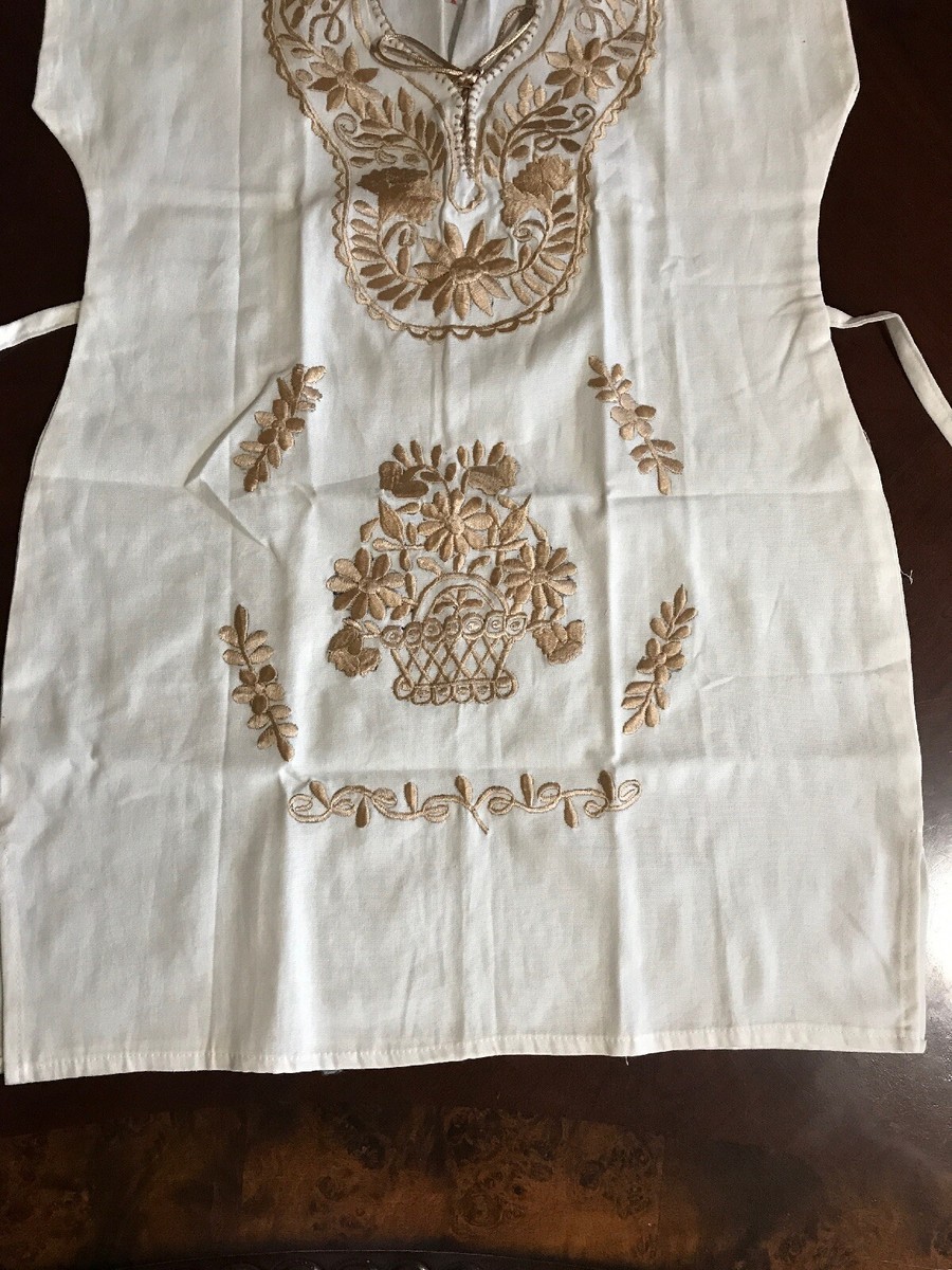 sachin and babi light blue dress ROMANTIC EMBROIDERED DRESS - White main image 1