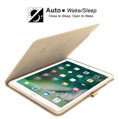 Smart Folio Premium PU Lederhülle + Stylus für Apple iPad Air Pro 3 Pro 10,5 Zoll - Bild 28 von 43