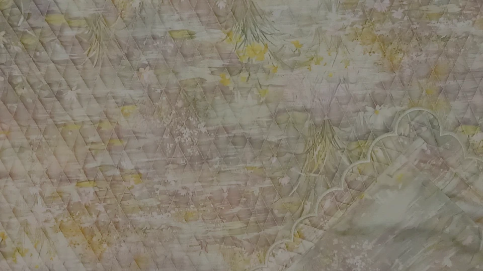 CONJUNTO DE 2 FRONHAS DE TRAVESSEIRO ACOLCHOADAS ROSA FLORAL LÍRIOS D'ÁGUA MONET - Imagem 3 de 3