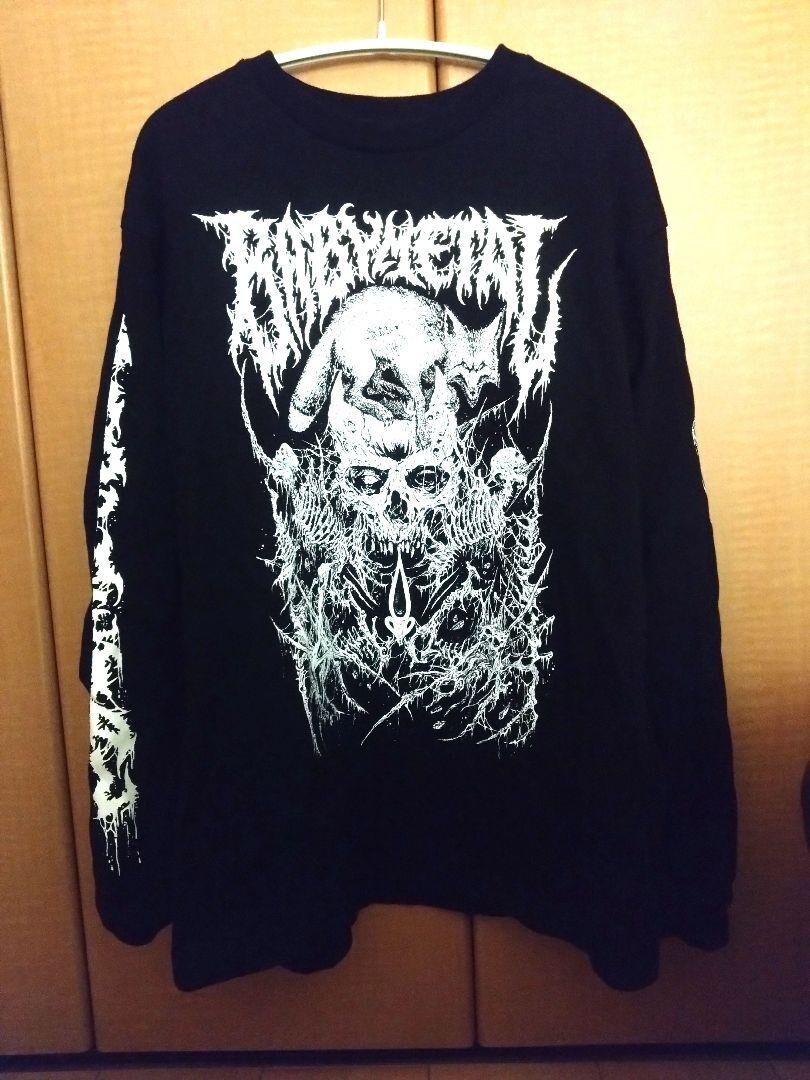 BABYMETAL LEGEND - MM BRUTAL AWAKENING Long Sleeve T-shirt Size M 