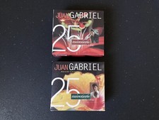 JUAN GABRIEL Limited Edition 25 Aniversario 2 Cajas 10 Cds VERY RARE