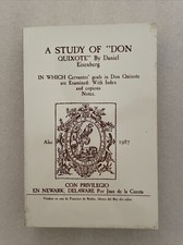 A STUDY OF DON QUIXOTE By Daniel Eisenberg