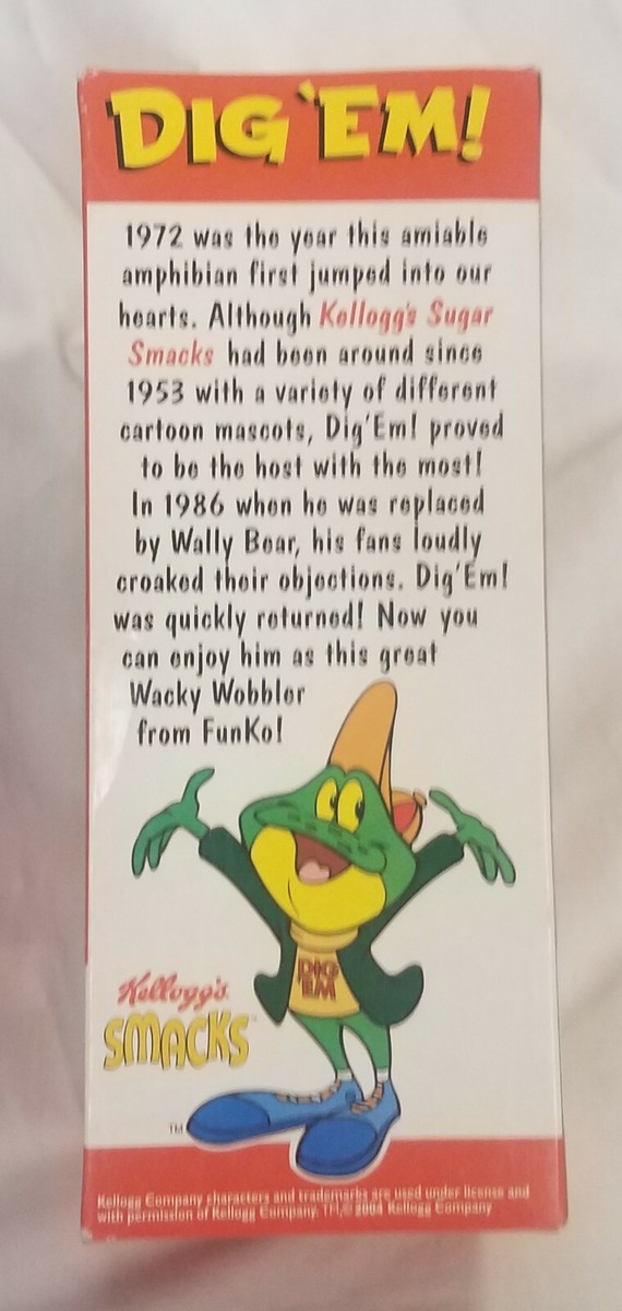 FUNKO Wacky Wobbler Dig 'Em ケロッグ Funko Wacky Wobbler Kellogg's Smacks Dig'Em! Bobble Head