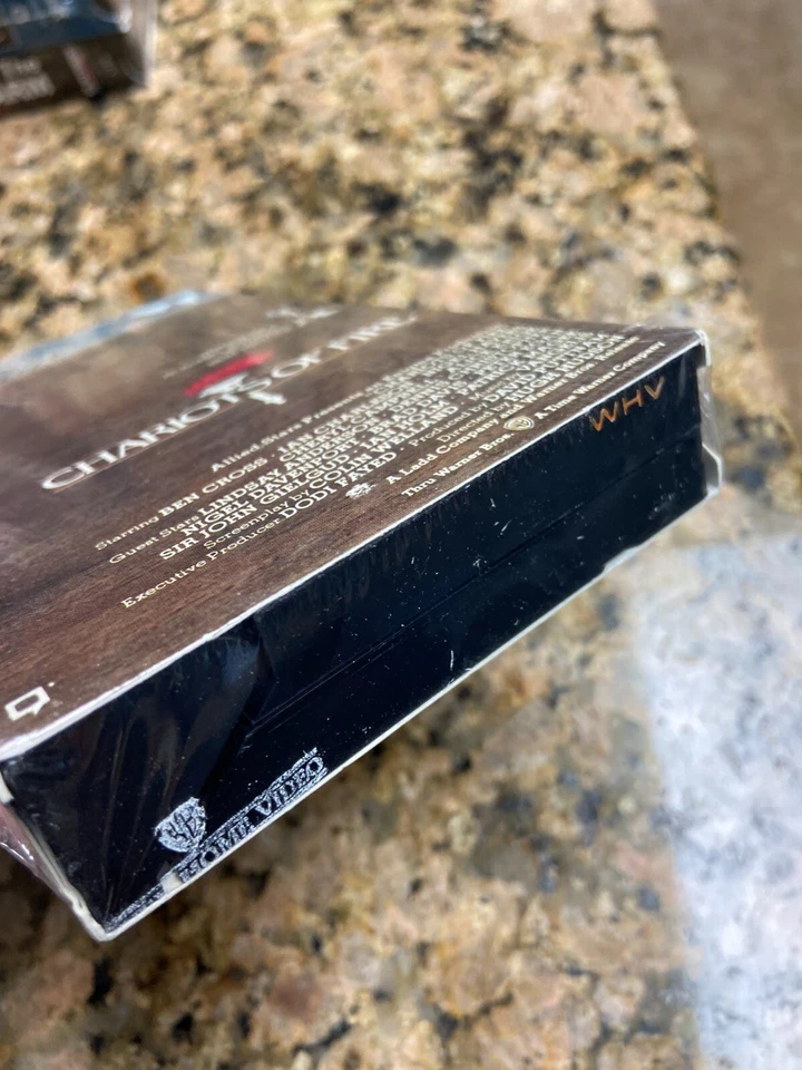 Vintage Chariot's Of Fire Factory Sealed VHS Cassette Tape Watermarks Rare - Image 4 of 4