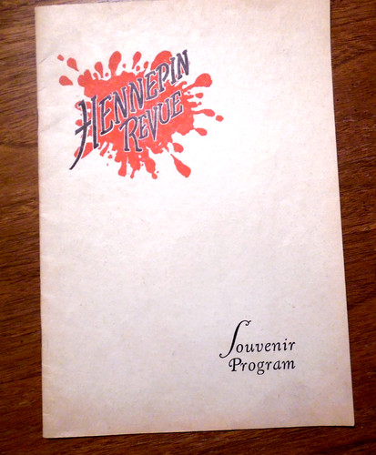 1925 KNIGHTS OF COLUMBUS CHICAGO HENNEPIN REVUE SOUV PROGRAM MAJESTIC AUDITORIUM