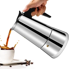 12 Cup Moka Pot Percolator Italian Coffee Maker 600Ml Stovetop Espresso Mocha St