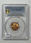 1951-D 1c Lincoln Wheat Cent Penny PCGS MS67 RD ** BBQ5812